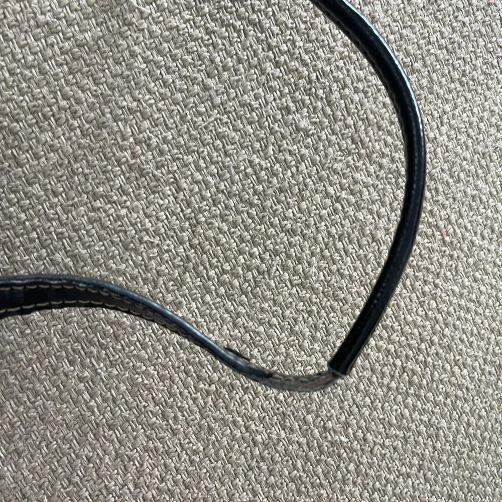 Coach Black and Tan Signature Tote